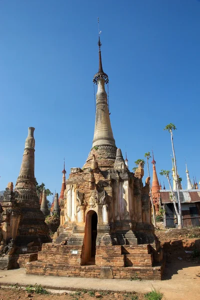 Complexo Shwe Inn Dain Pagoda — Fotografia de Stock