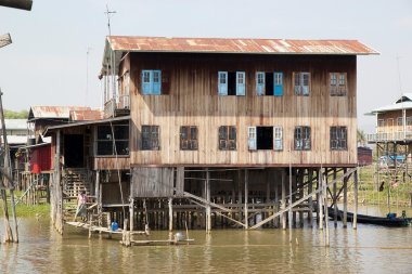 Lifestyle on the Lake Inle Myanmar