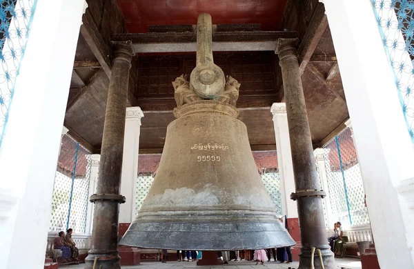 Mingun bell Myanmar — Stock Photo, Image