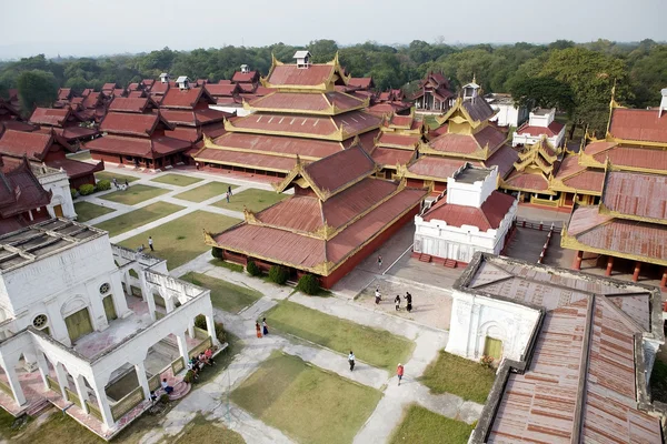 Mandalay palace — Stockfoto