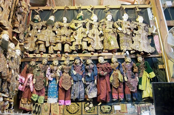 Marioneta Myanmar — Foto de Stock