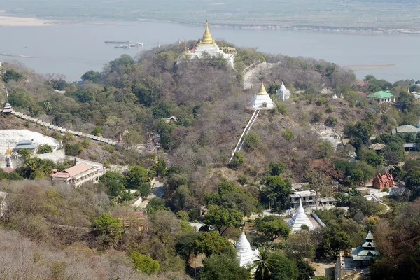 Sagaing Hills, Myanmar — 图库照片