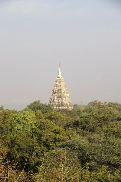马哈博迪寺,蒲甘,缅甸 — 图库照片