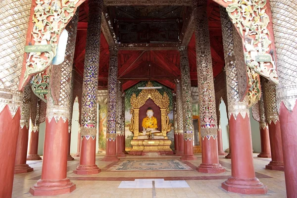 Shwezigon пагода, Баган, М'янма — стокове фото
