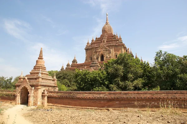 Htilominlo Templa, Bagan, Mianmar — Fotografia de Stock