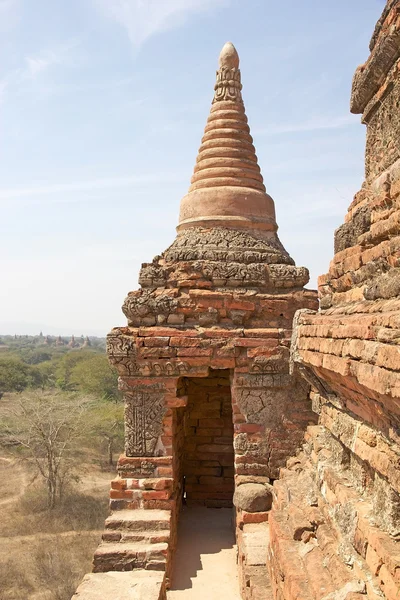 Gubyaukgyi храм, Баган, М'янма — стокове фото