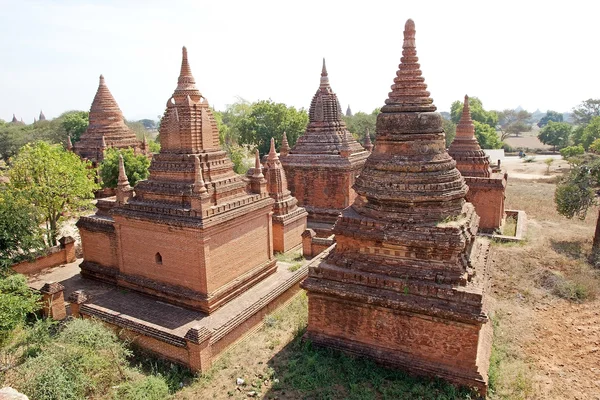 Ruínas de Bagan, Myanmar — Fotografia de Stock