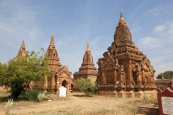 Ruinas de Bagan, Myanmar — Foto de Stock