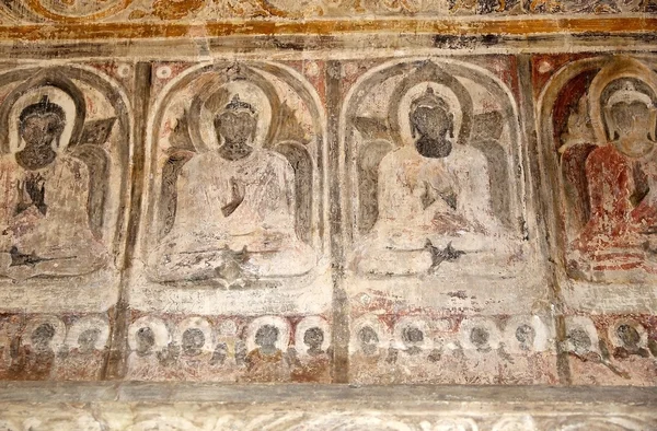 Храм Ананды в Багане — стоковое фото