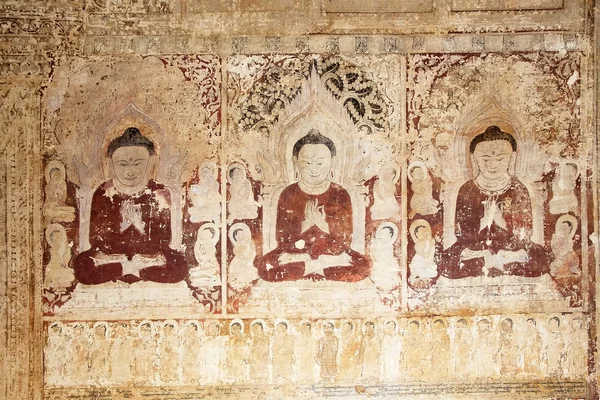Thambula храм, Баган, М'янма — стокове фото