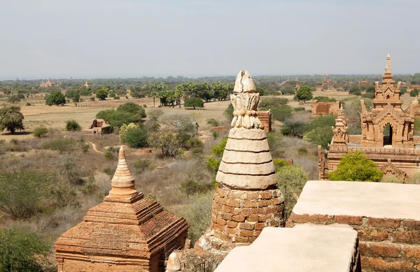Bűn Byu Shin kolostori komplexum, Bagan, Mianmar — Stock Fotó