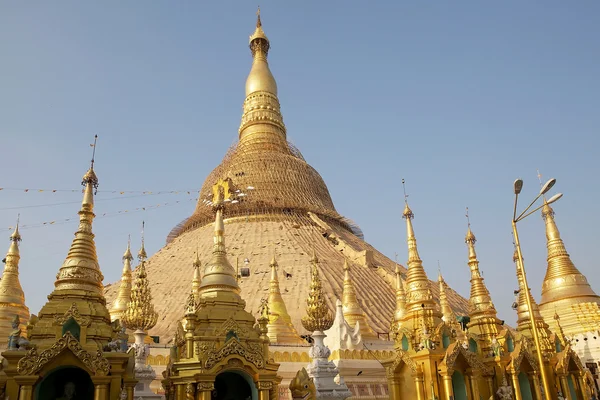 Shwedagon Pagoda, Rangún, Myanmar — Foto de Stock