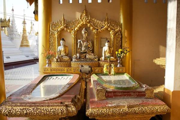 缅甸仰光Shwedagon Pagoda — 图库照片