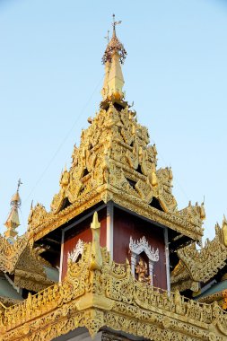 shwedagon pagoda, yangon, myanmar