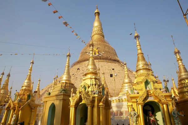 Shwedagon Pagoda, Rangún, Myanmar — Foto de Stock