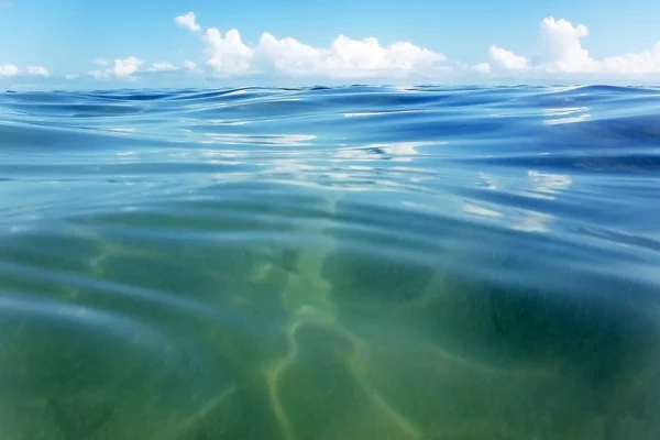 Ocean water and sky — Stock fotografie