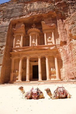 Hazine, antik şehir Petra 'daki Hazine ve Ürdün' ün güneyindeki arkeolojik alan. En ayrıntılı kaya kesiminden yapılmış mezarlardan biridir.