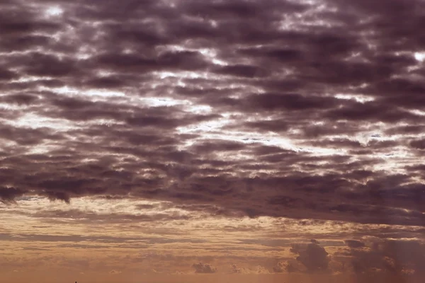 Cloudscape și apus de soare — Fotografie, imagine de stoc