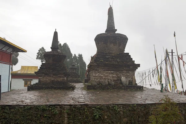 Sanghak Choeling 수도원, 시킴, 인도에서 Chorten — 스톡 사진