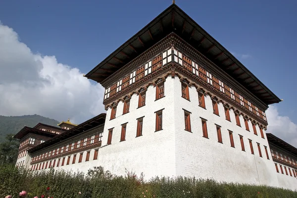 Trashi Chhoe Dzong, Thimphu, Bhutan — Stockfoto