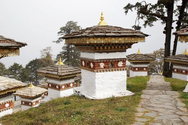 Accordi al Passo Dochula, Bhutan — Foto Stock