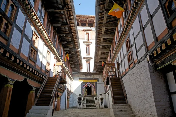 Jakar Dzong, Jakar, Butão — Fotografia de Stock