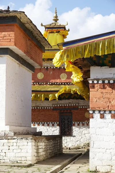 Jampey Lhakhang chrám, Chhoekhor, Bhútán — Stock fotografie