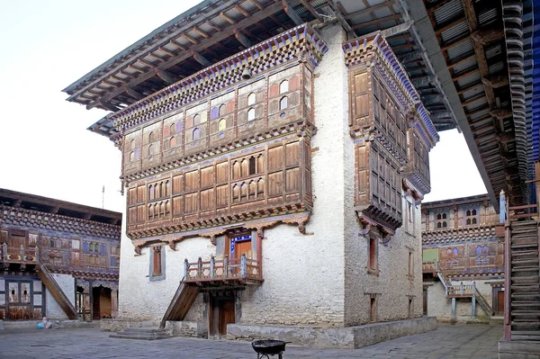 Wangduechhoeling Palace ruins, Bumthang, Bhutan — Stock Photo, Image