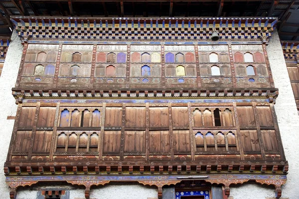 Wangduechhoeling Palace ruins, Bumthang, Bhutan — Stock Photo, Image