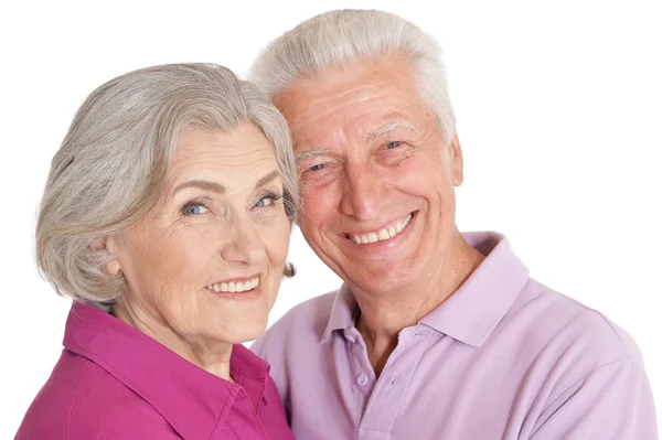 Feliz pareja de ancianos — Foto de Stock