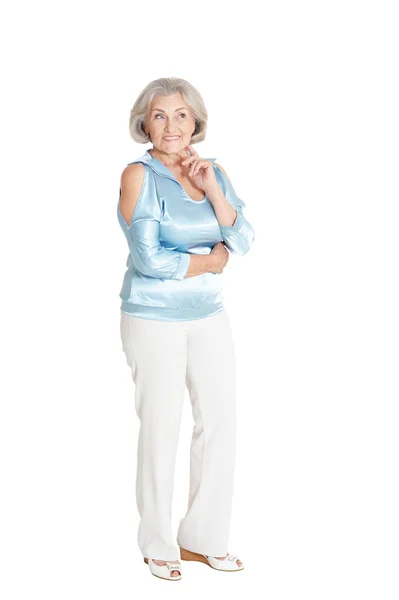 Beautiful senior woman — Stock Photo, Image