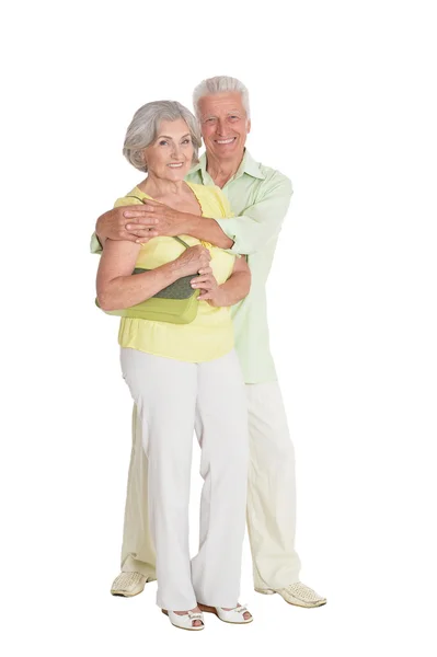 Szczęśliwa para seniorów — Zdjęcie stockowe