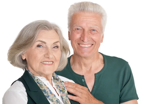 Feliz pareja de ancianos — Foto de Stock