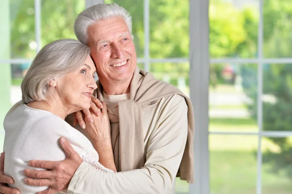 Feliz pareja de ancianos —  Fotos de Stock