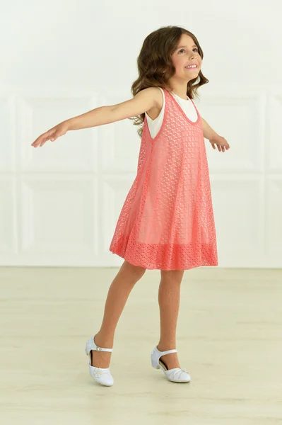 Cute little girl posing — Stock Photo, Image