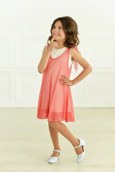 Cute little girl posing — Stock Photo, Image