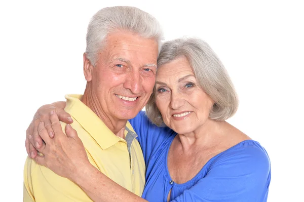 Feliz pareja de ancianos —  Fotos de Stock