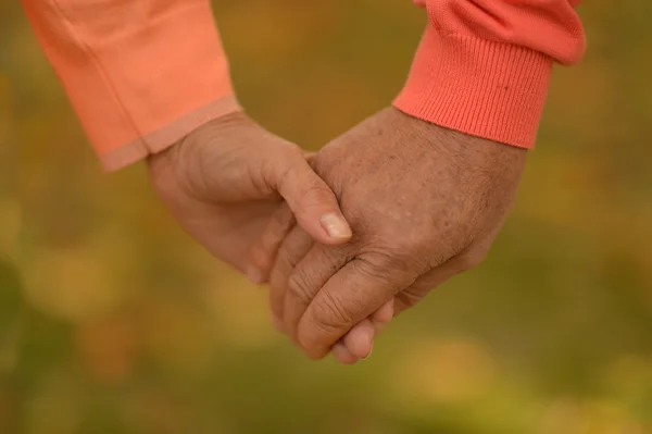 Couple of hands together — Stock Photo, Image