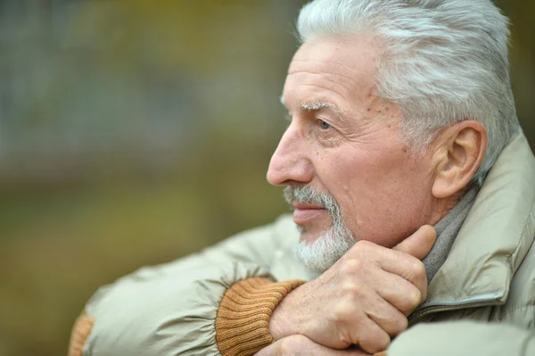 Portrait of a senior man — Stock Photo, Image