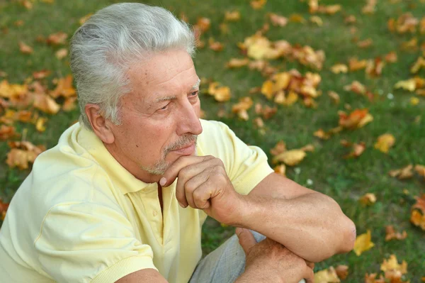 Portrait of a senior man — Stock Photo, Image