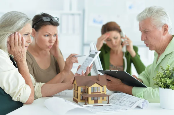 Architects Working In Office — Stock Photo, Image