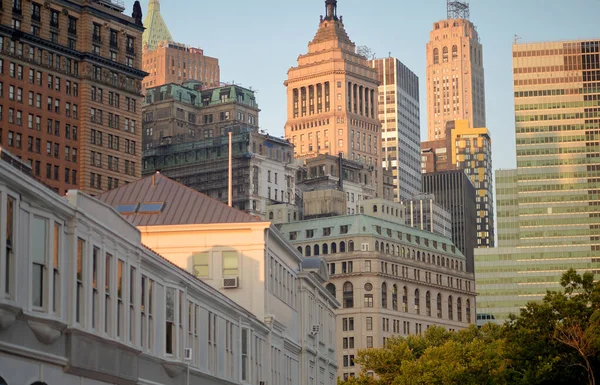 Mooie Skyline Van New York Verenigde Staten — Stockfoto