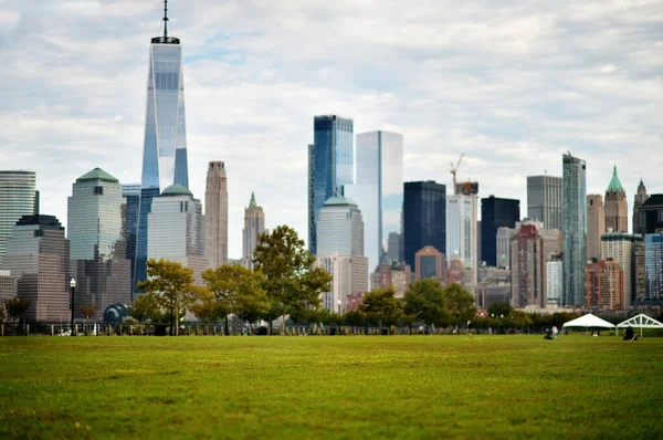 New Yorks Stadssiluett Förenta Staterna — Stockfoto