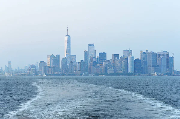 New Yorks Stadssiluett Förenta Staterna — Stockfoto