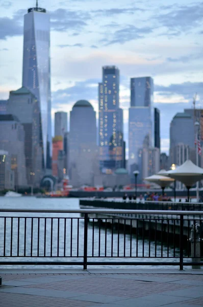 New Yorks Stadssiluett Förenta Staterna — Stockfoto