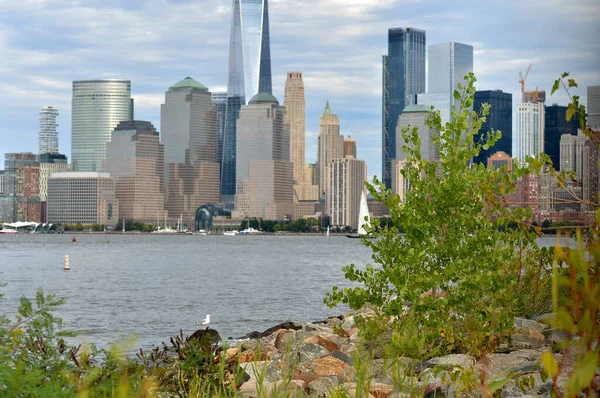 New York City Panorama Usa — Stock fotografie