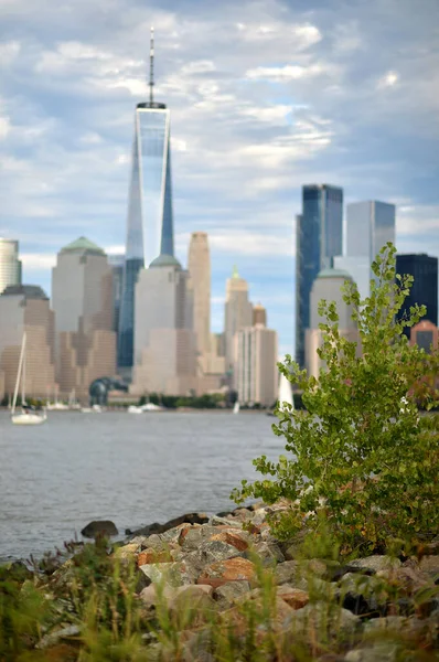New Yorks Stadssiluett Förenta Staterna — Stockfoto