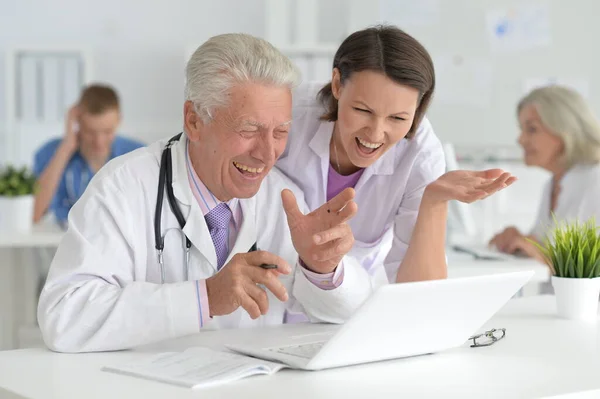 Professional Doctors Working Hospital — Stock Photo, Image