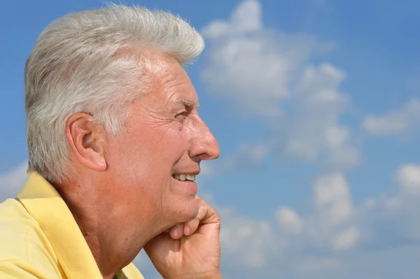 Happy mature man — Stock Photo, Image