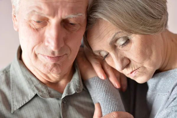 Sad Senior couple — Stock Photo, Image